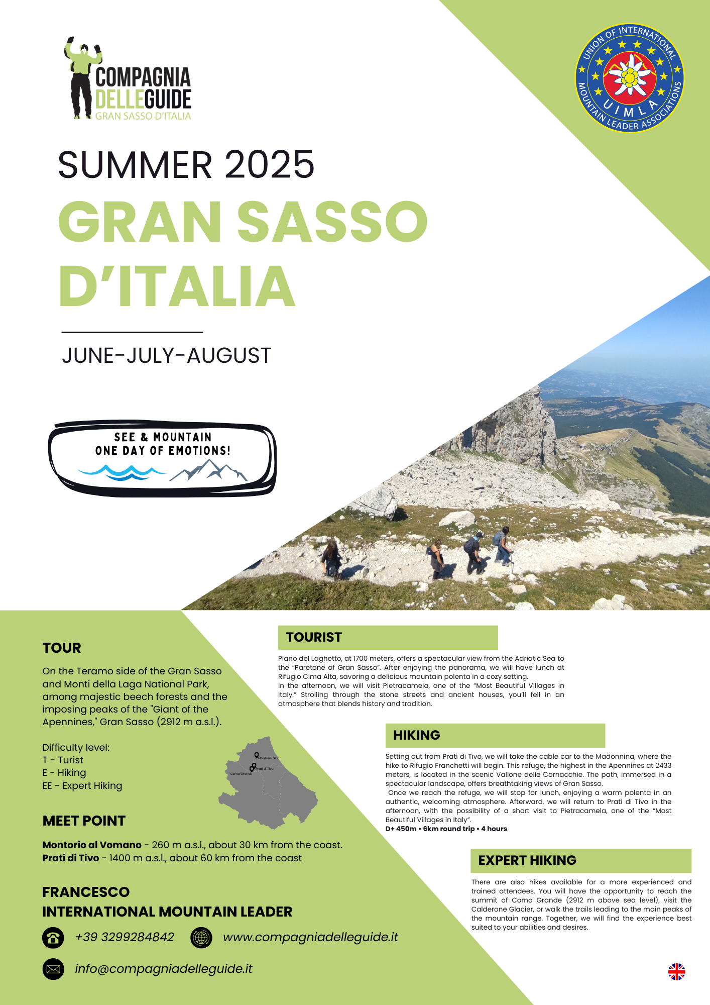 Summer 2025 – SEE & MOUNTAIN – one day of emotios.